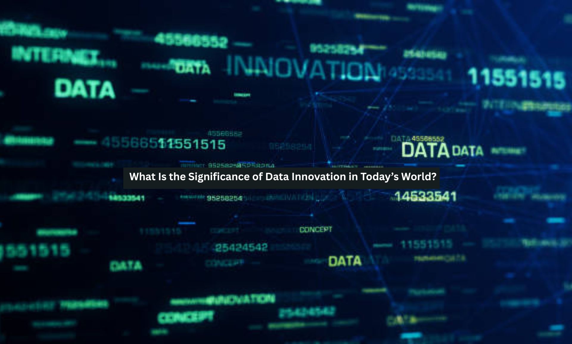 Data Innovation
